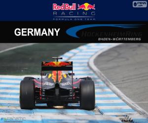 Puzzle Daniel Ricciardo, 2016 γερμανικό Γκραν Πρι